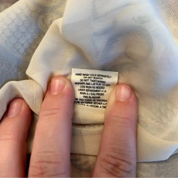 Anthropologie Floreat Silk Midi Dress Halter with Rope Detail Pockes Size S - Picture 6 of 8